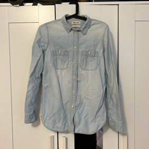 Madewell chambray button up